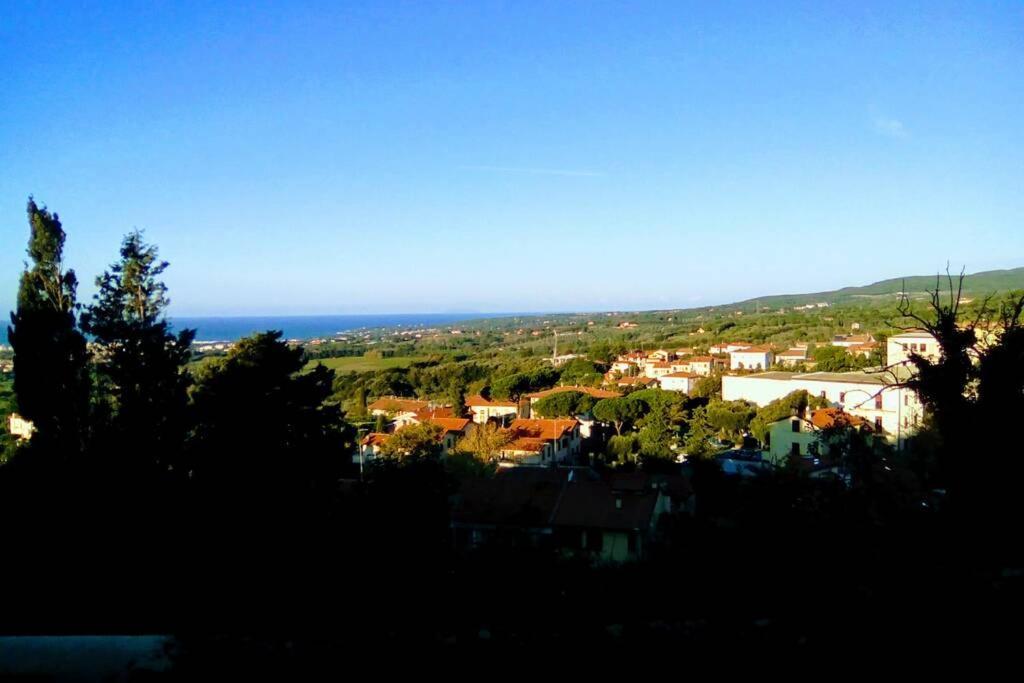 Panoramic And Beautiful House 4Km From The Sea. Rosignano Marittimo Exterior foto